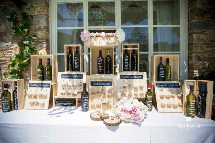 1- in cassette di legno