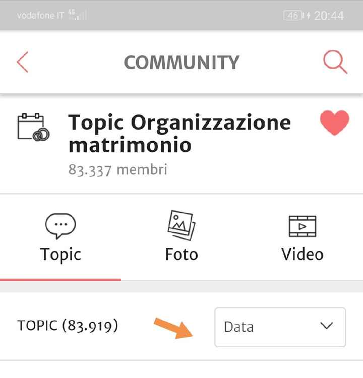 Stesso topic da più settimane - 1