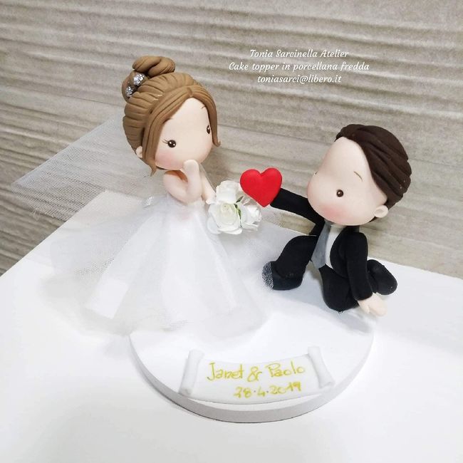 Cake topper con lettere o con figure? 🎁 - 1