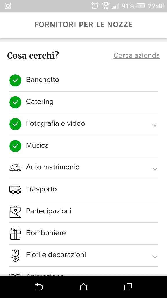 Condividi lo screenshot dei tuoi fornitori - 1