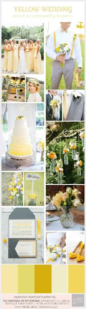  Yellow wedding 🌻💛 - 1