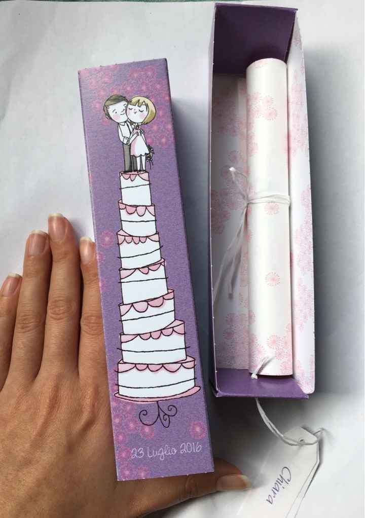 Partecipazioni...ingombranti! come spedirle? - 1