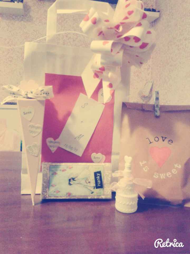 Una bozza delle wedding bags! - 1