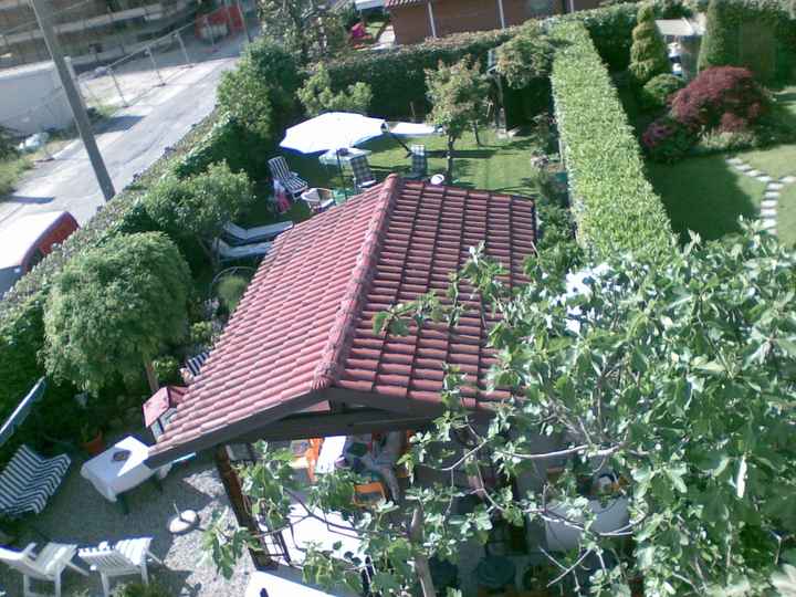 giardino dall'alto
