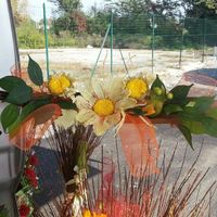 Centro tavola arancione - 2