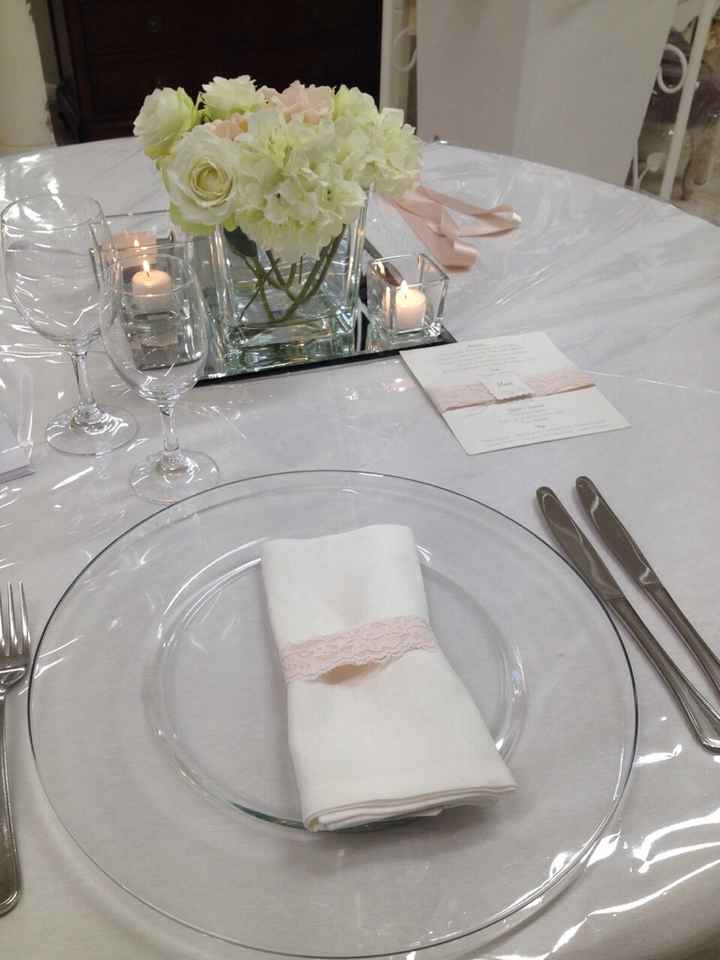 Allestimento tavoli - 1