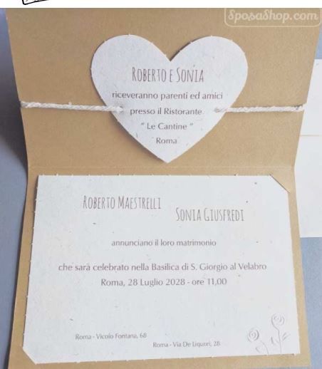 Cosa scrivere nelle partecipazioni 2