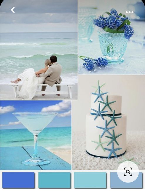 Colori matrimonio tema marino 3