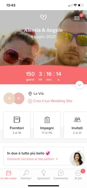 Quanti giorni mancano al vostro matrimonio? 3