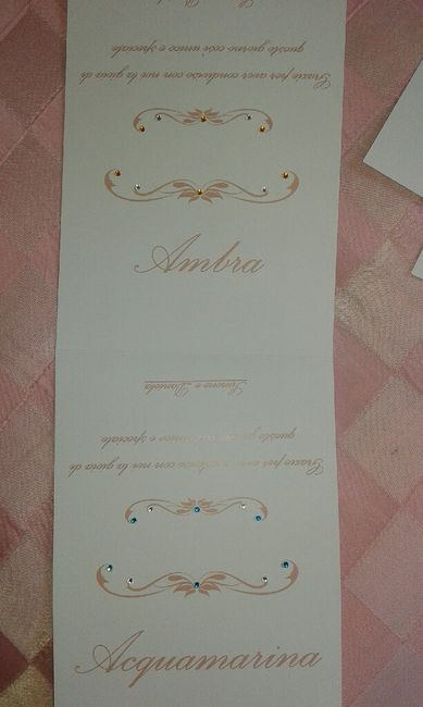 Segnatavoli tema pietre preziose - 4