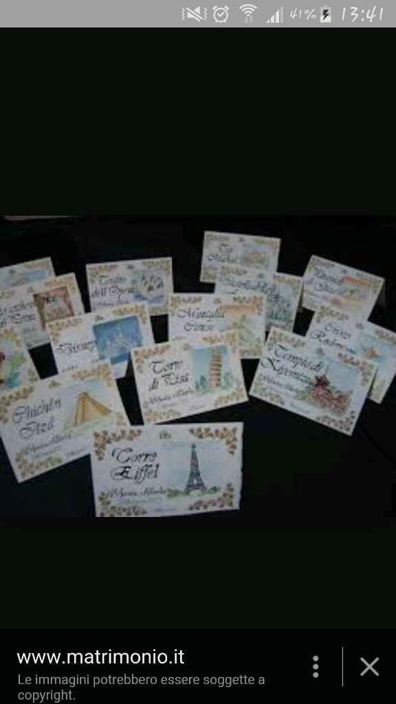 Ho bisogno di voi x i segnatavoli - 1