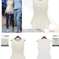 top elegante con baschina