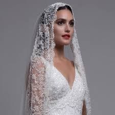 Spose con velo a madonna (mantilla) venite a me!!! 1