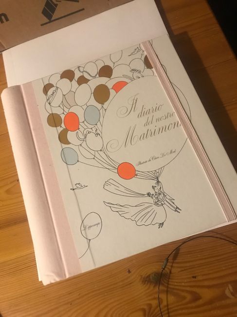 Libro/diario matrimonio - 1