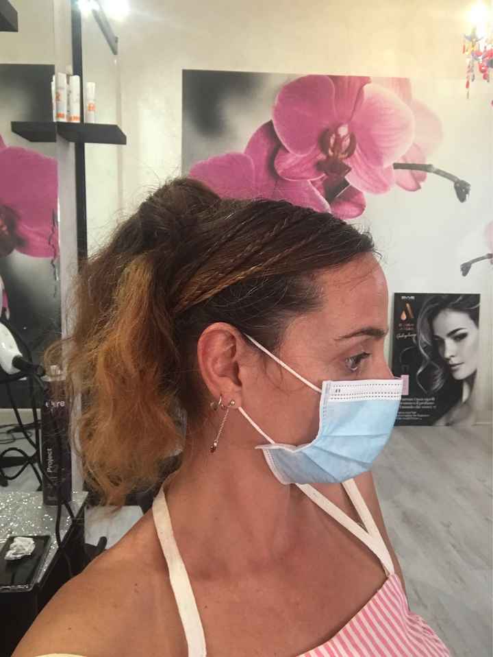 Prima prova acconciatura 💁‍♀️ - 2