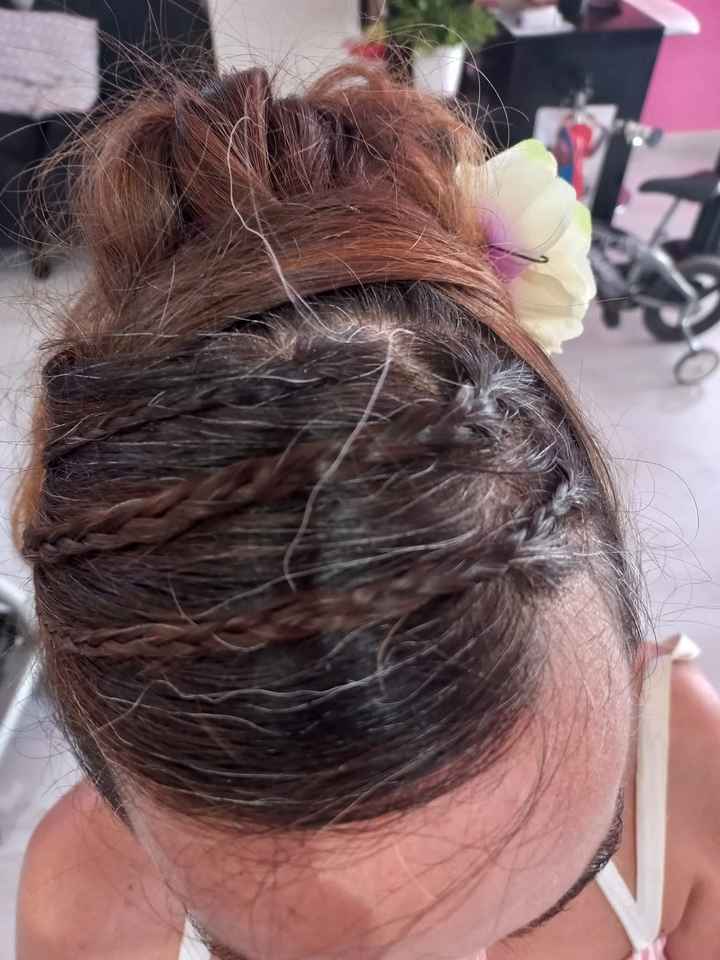 Prima prova acconciatura 💁‍♀️ - 2