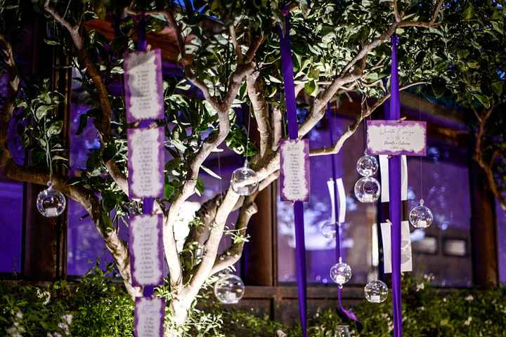 Idee tableau mariage - 1