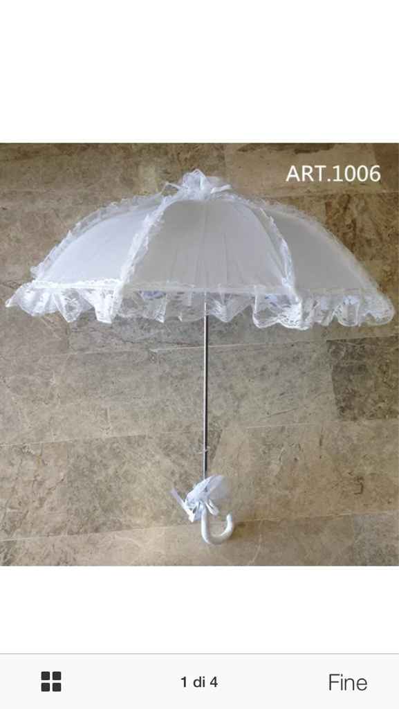 Ombrellino sposa - 1