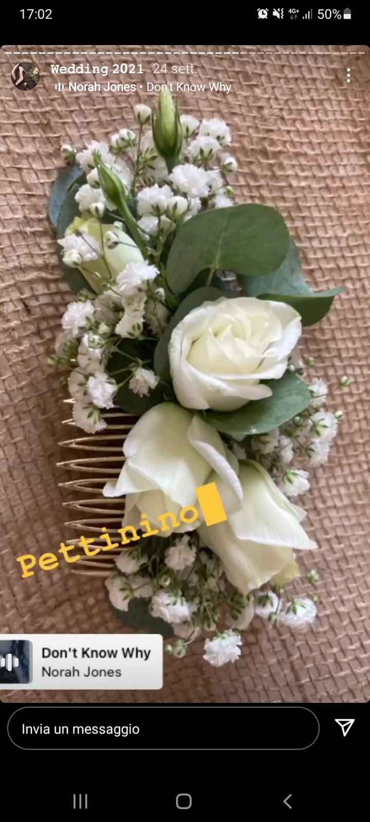 Pettine con fiori 💐 - 1