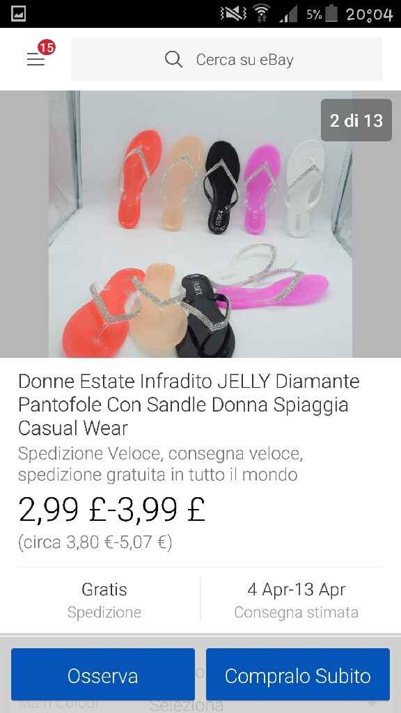 Infradito economiche bianche - 1