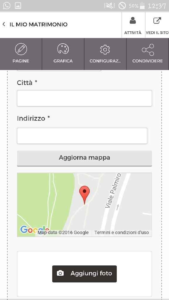 Inserire mappa sul sito - 2