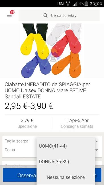 Infradito economiche bianche - 2