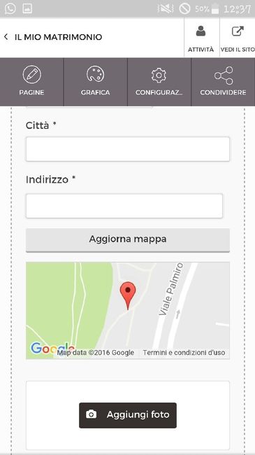 Inserire mappa sul sito - 2