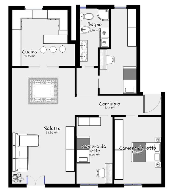 Consigli per disposizione interna casa... - 1