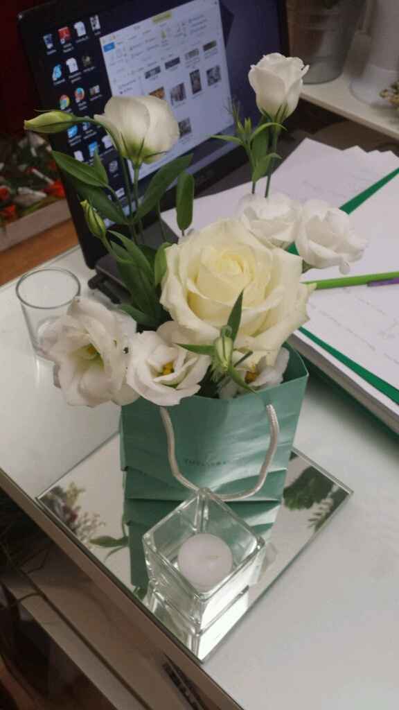 Sacchetti tiffany per centrotavola - 2