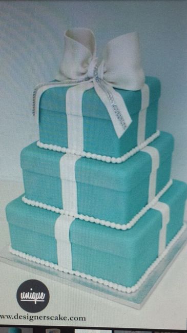 Le più belle torte nuziali tiffany - 1