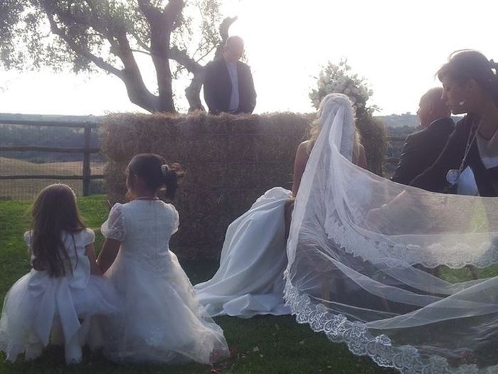 ....durante la cerimonia religiosa.....