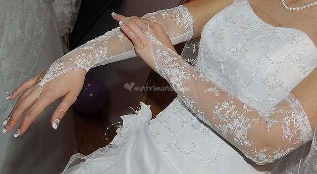 guanti sposa