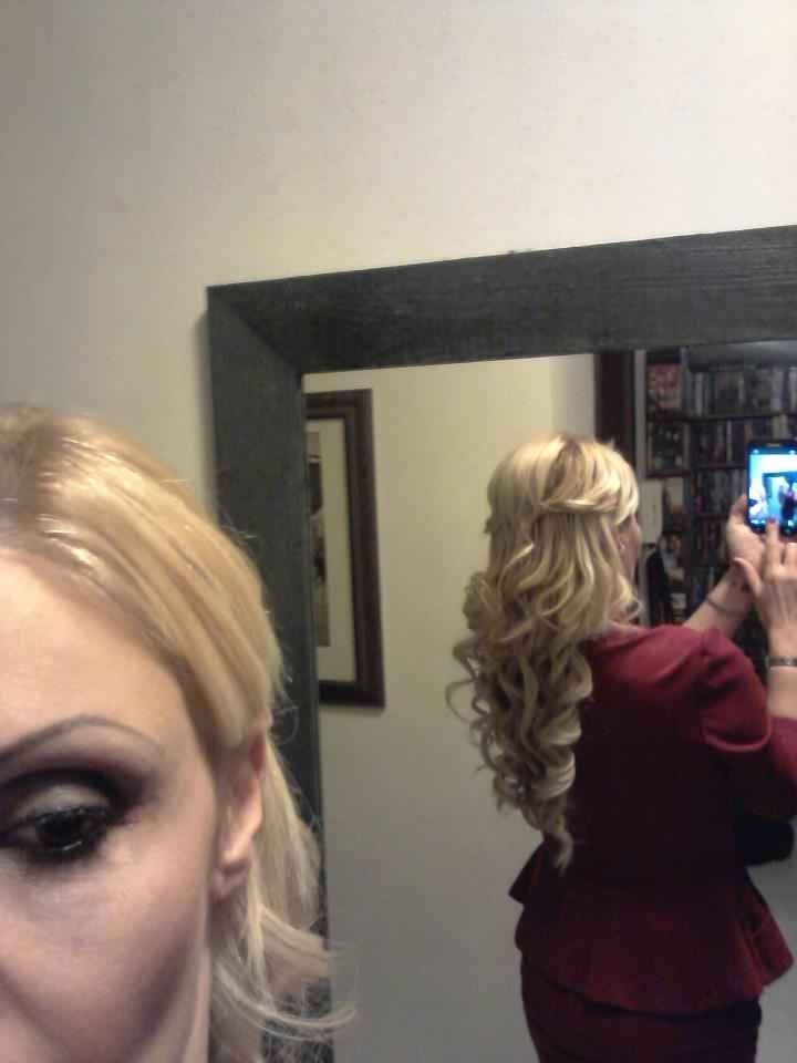 Prova trucco e acconciatura