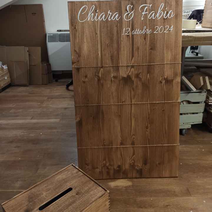 Il Tableu e la scatola porta ricordi