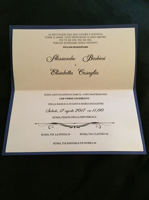 Partecipazioni --> idee per spendere poco - 6