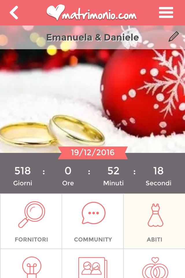 Quanti giorni mancano alle vostre nozze? :) - 1