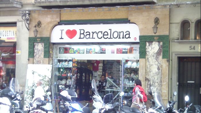 I love Barcelona