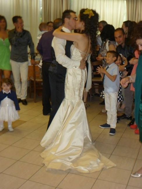 ballo sposi bacio!!