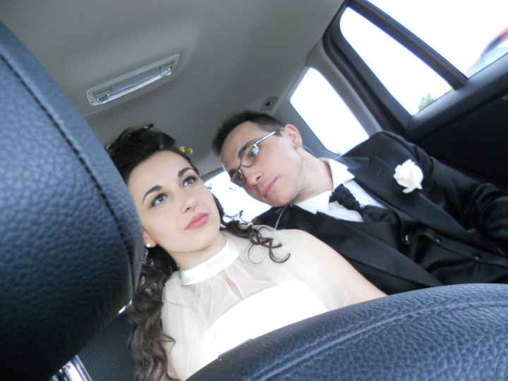 in macchina.................