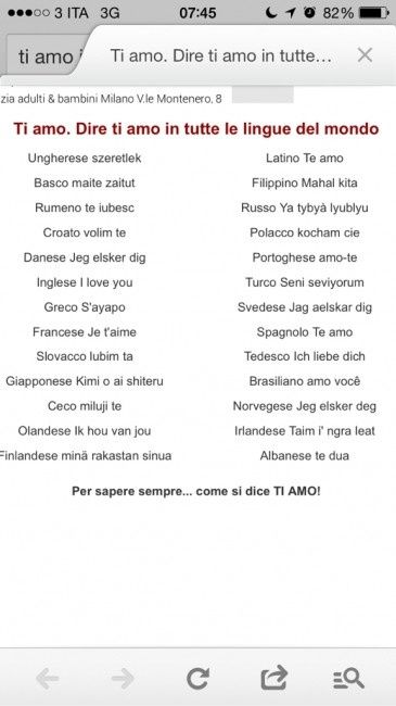 Nomi tavoli ti amo aiuto! - 1