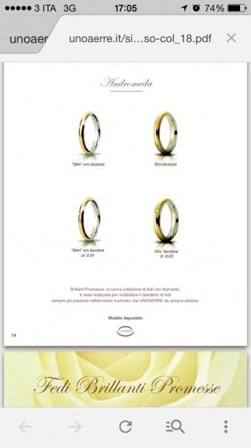 Di che marca sono queste fedi?? - 1