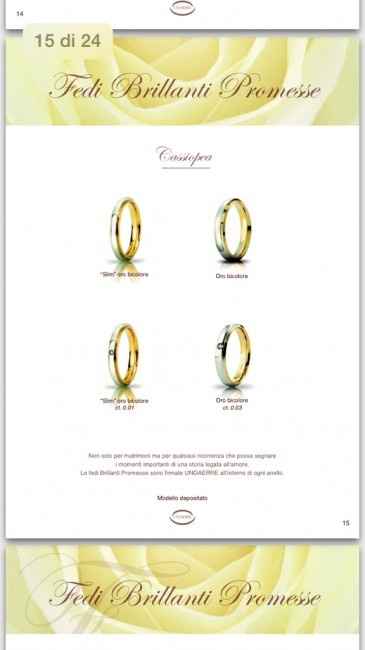 Di che marca sono queste fedi?? - 2