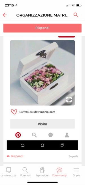 Bauletto per le fedi - 1