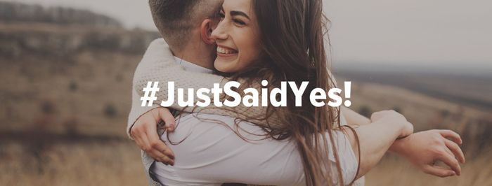 Partecipate al nostro concorso #JustSaidYes 2