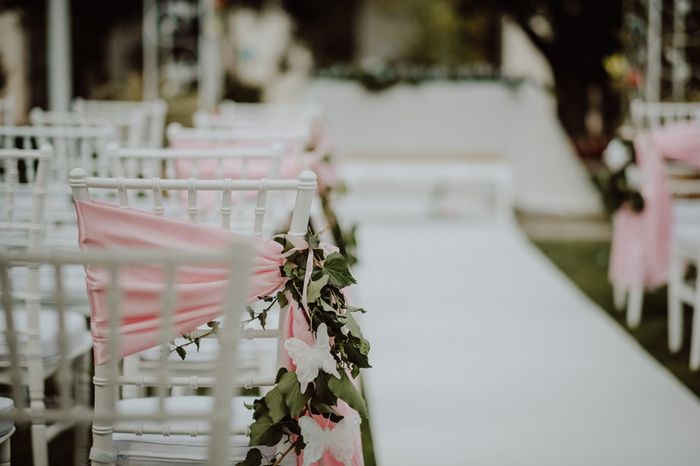 Decorazioni impeccabili per la cerimonia nuziale 3