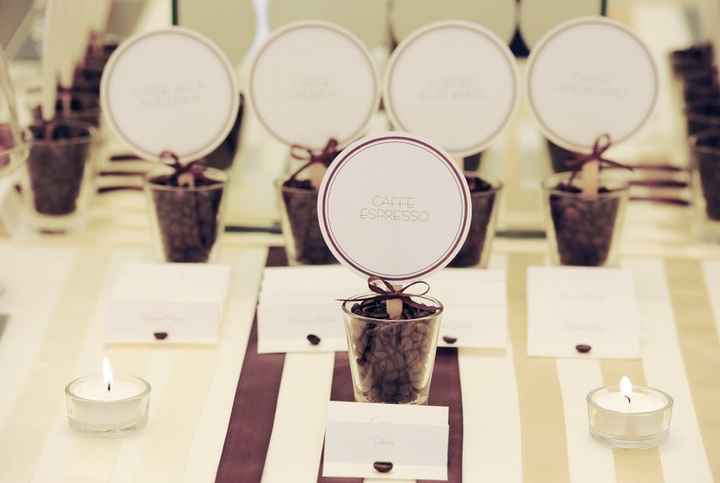 Tableau de mariage all'ultima moda