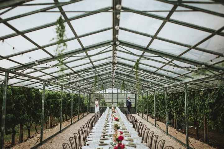 Idee per un matrimonio all'aperto