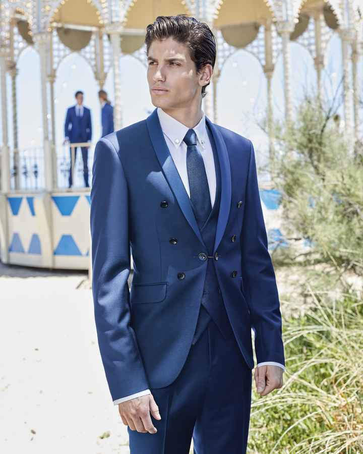 Colore abito sposa: blu VS grigio - 1