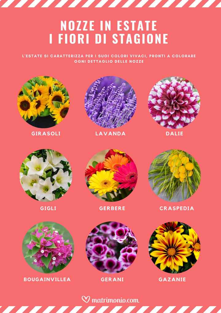 9 fiori di stagione per un matrimonio in estate 🌻 - 1