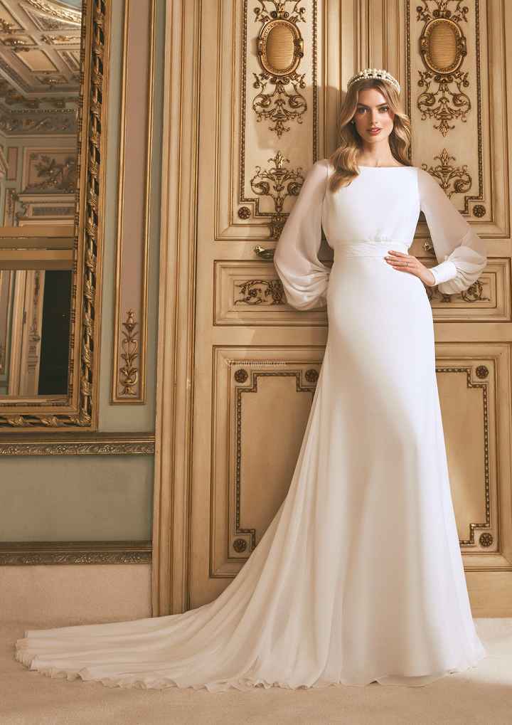 Abiti da sposa a sottoveste: scegli il tuo modello scivolato✨ - 4